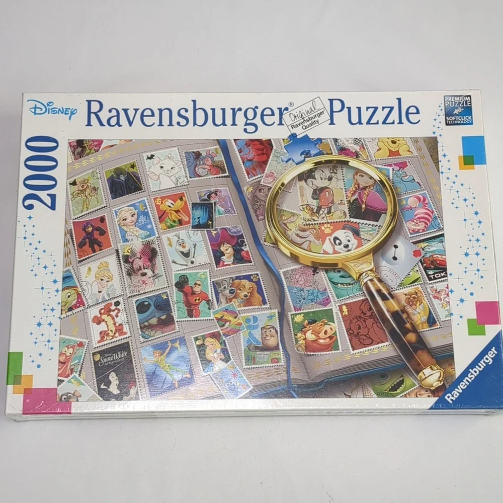 Ravensburger Disney My Favorite Stamp 2000 Piece Jigsaw Puzzle